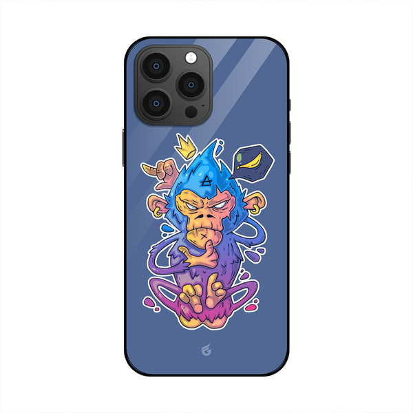 Quirky Colorful Angry Monkey Case for iPhone