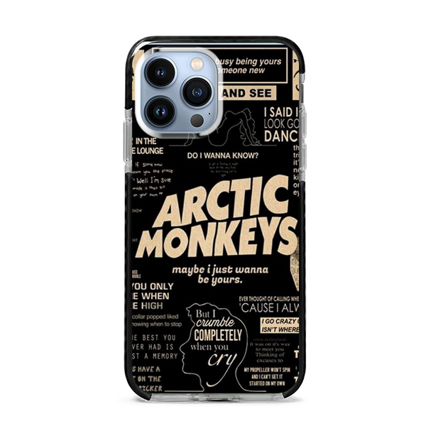 Arctic Monkey Lyrics iPhone Case