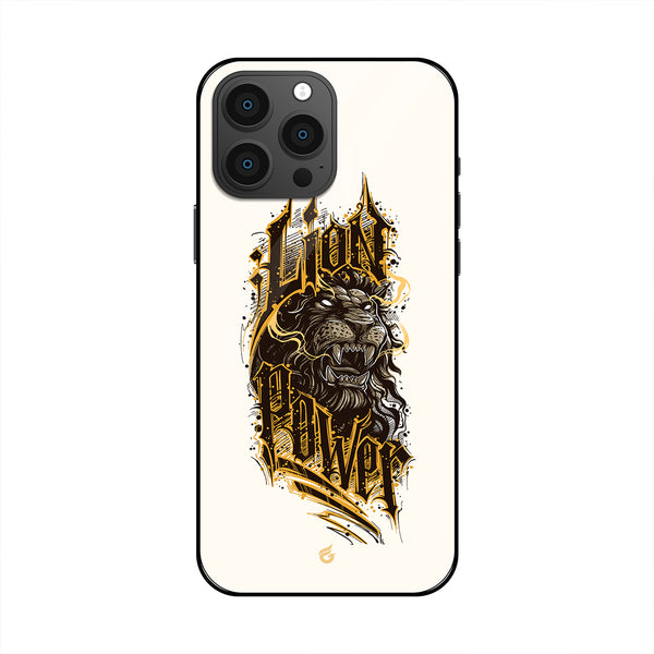 Lion Power Powerful Quote Case