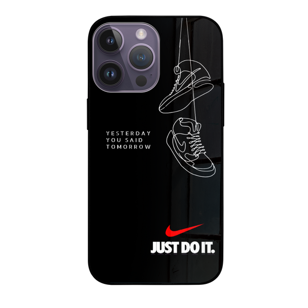 Just Do it iPhone Glass Case
