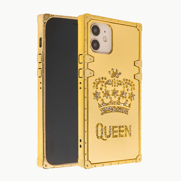 Queen Textured shimmery case with ultimate protection