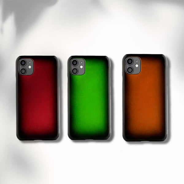 Handcrafted Tanned Leather Case for iPhone 11 