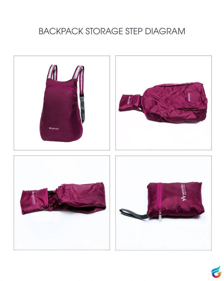 Monarch Foldable Bagpack - Fitoorz