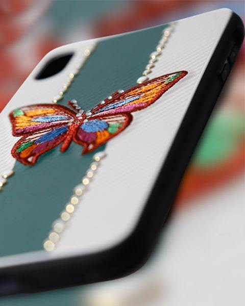 TOTU Butterfly Love Embroidery Classic Case - Fitoorz