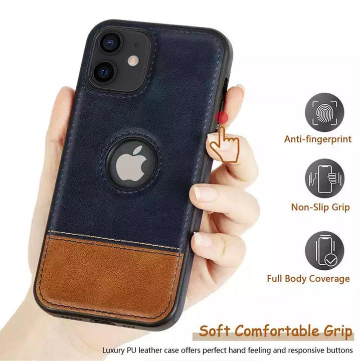 Dual Tone Logo Cut for iPhone 12 Cover - Fitoorz