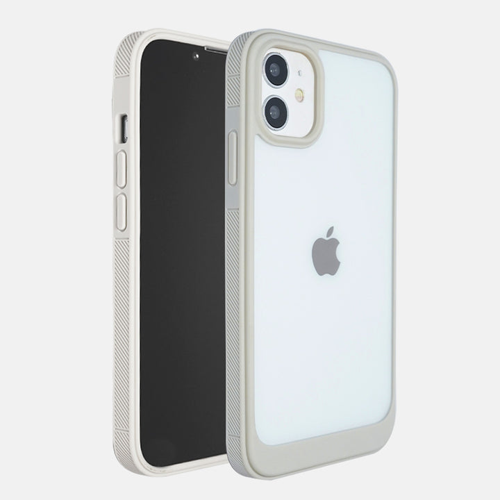 Premium Clear iPhone Case with Screen & Lens Protection iPhone 12 cover-fitoorz
