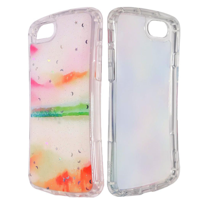 Artistic Glitter Gradient Soft iPhone 8 Case- Fitoorz