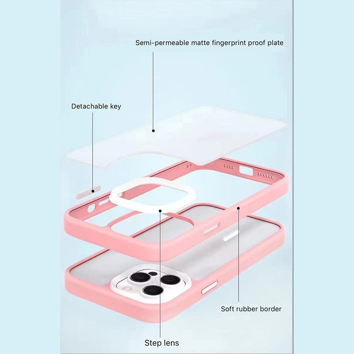 Matte Drop-proof Minimal Sleek iPhone 12 pro Cover-fitoorz