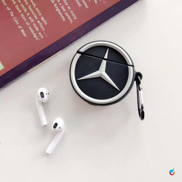 Mercedes Benz Silicon AirPods 1/2 Case - Fitoorz