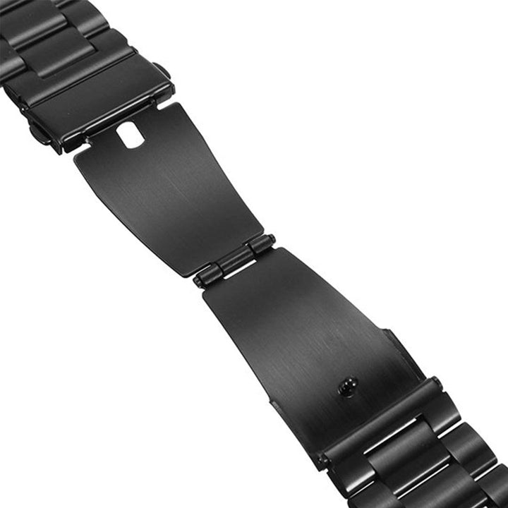 Black Stainless Steel Bracelet Apple Watch Band 42/44/45mm - Fitoorz