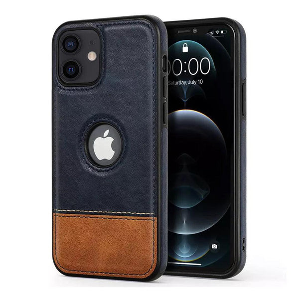 Dual Tone Logo Cut Back Case for iPhone - Fitoorz