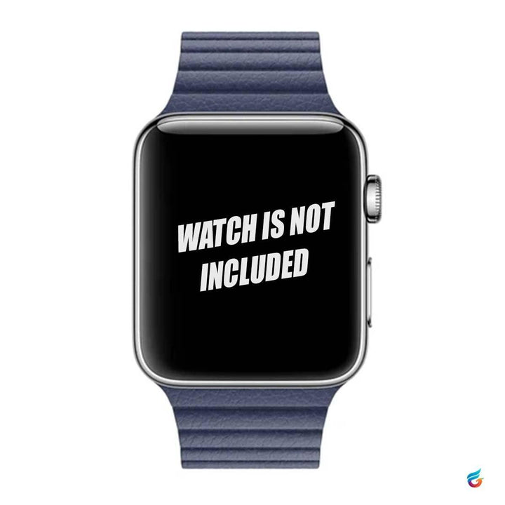 Blue Magnetic iWatch Leather Strap 38/40/41mm - Fitoorz