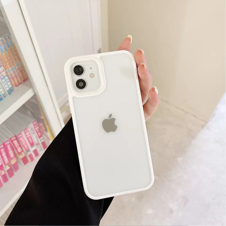 Matte Drop-proof Minimal Sleek iPhone 12 Cover-fitoorz