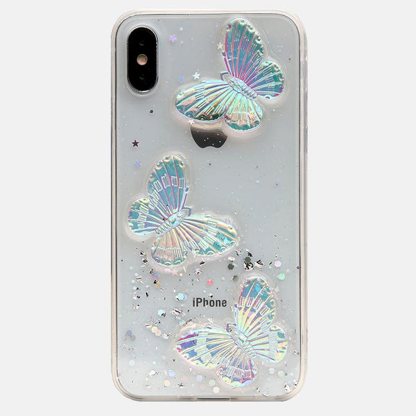 Cute Butterfly Bling Glitter Case for iPhone XS Max - Fitoorz