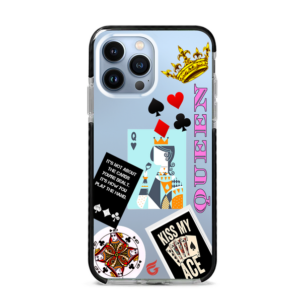 Queen card iPhone Case