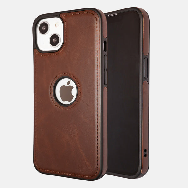 Rusty Brown Logo Cut iPhone 13 Cover-fitoorz