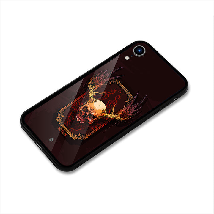 Skull with horns Gothic style case for iPhone