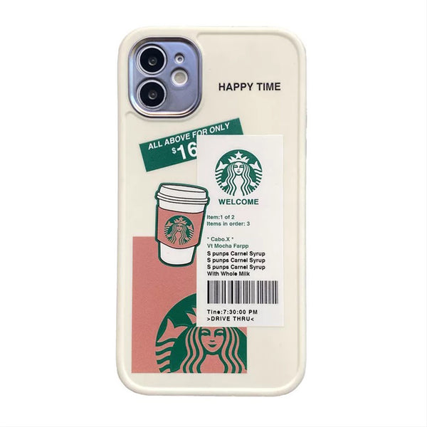 Starbucks Label Case for iPhone