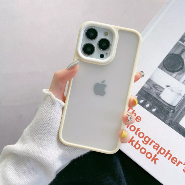 Matte Drop-proof Minimal Sleek iPhone Back Cover