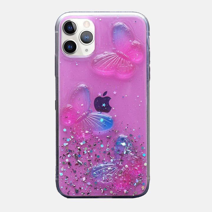 Cute Butterfly Bling Glitter Case for iPhone 11 Pro Max - Fitoorz