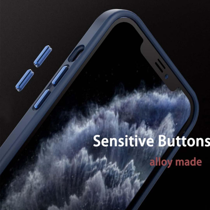 Hybrid Matte Silicon Transparent Case for iPhone - Fitoorz