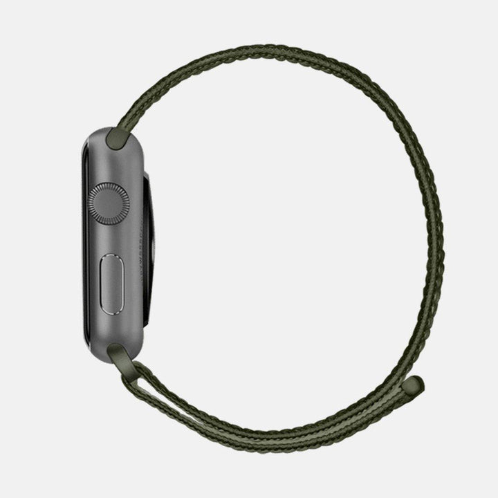 Dark Green Nylon Sports Loop iWatch Strap for 38/40/41mm - Fitoorz
