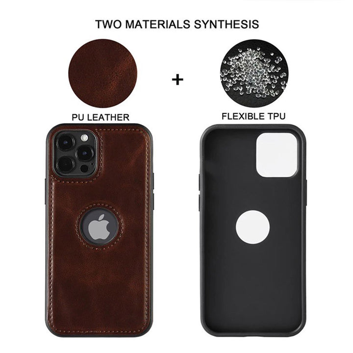 Rusty Brown Logo Cut iPhone 12 Pro Max Cover-fitoorz