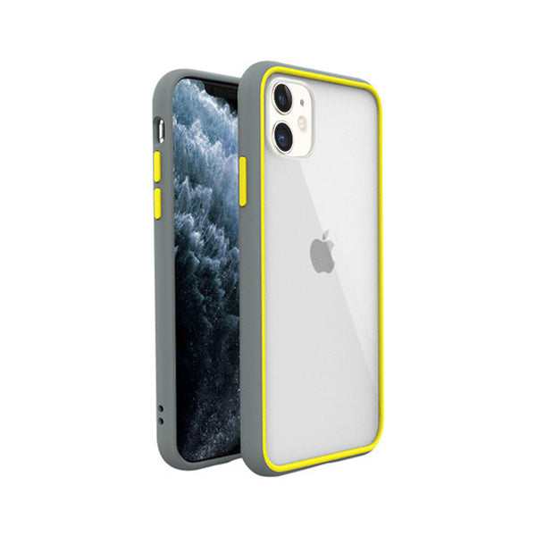 Ultimate protection Grey clear transparent case for iPhone 11