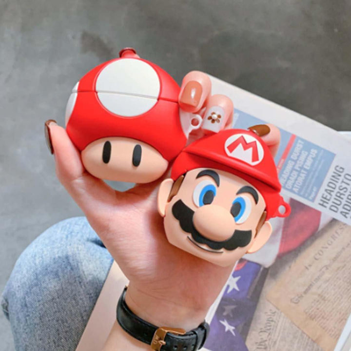 Super Mario Silicon Case for AirPods 1,2 - Fitoorz