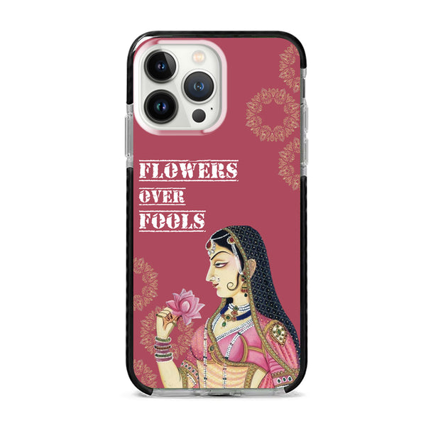 Flowers over Fools Bani Thani 1.0 iPhone Case