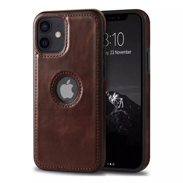 Rusty Brown Logo Cut Back Case for iPhone 11