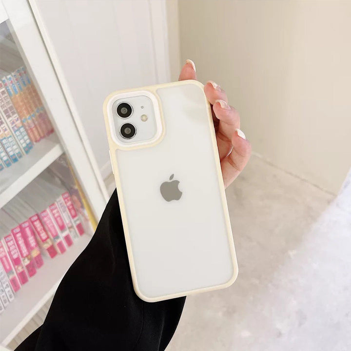 Matte Drop-proof Minimal Sleek iPhone 12 Cover-fitoorz