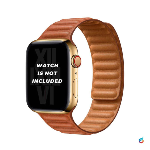 Leather Magnetic Apple iWatch Band 45MM