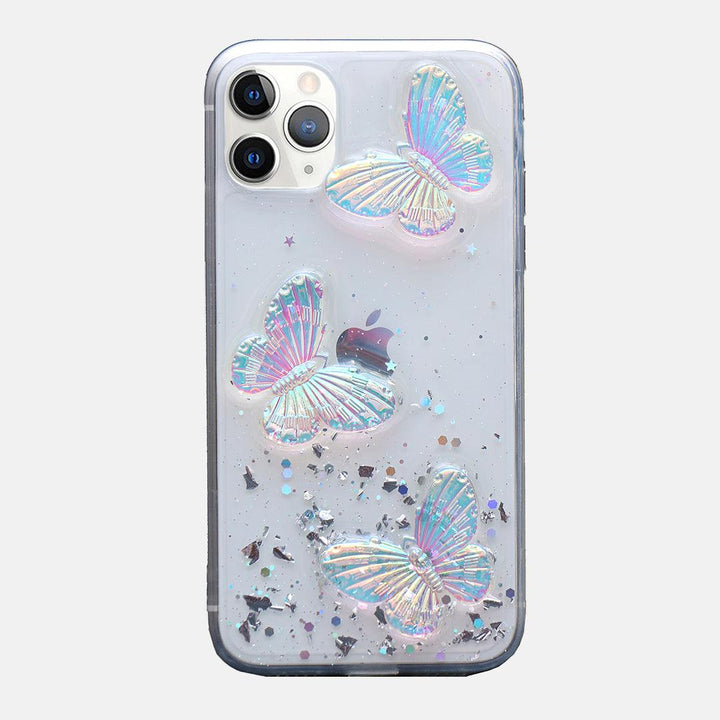 Cute Butterfly Bling Glitter Case for iPhone 11 Pro - Fitoorz