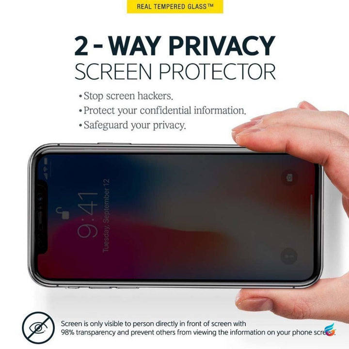 Privacy Tempered Glass for iPhone - Fitoorz