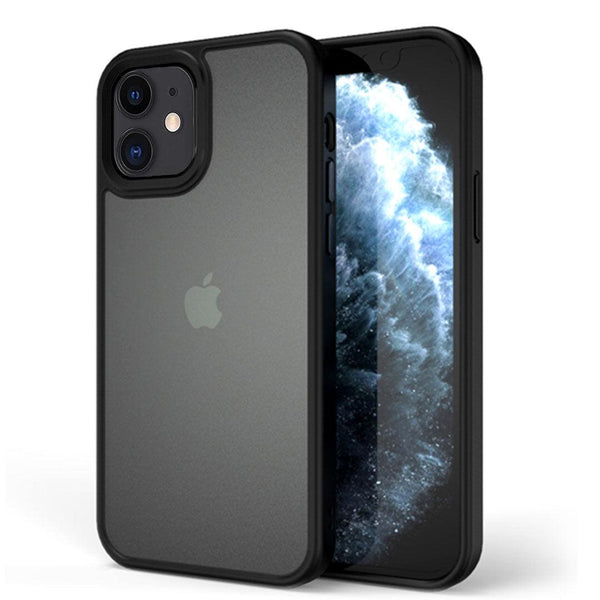 Hybrid Matte Silicon Transparent Case for iPhone - Fitoorz