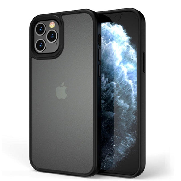 Hybrid Matte Silicon Transparent Case for iPhone - Fitoorz