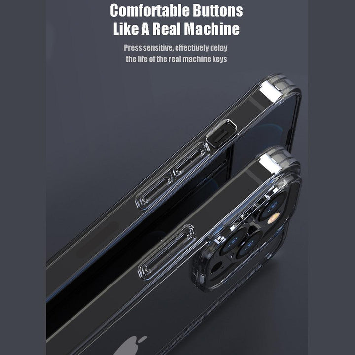 Anti-Scratch Transparent iPhone 12 Pro Cover - Fitoorz