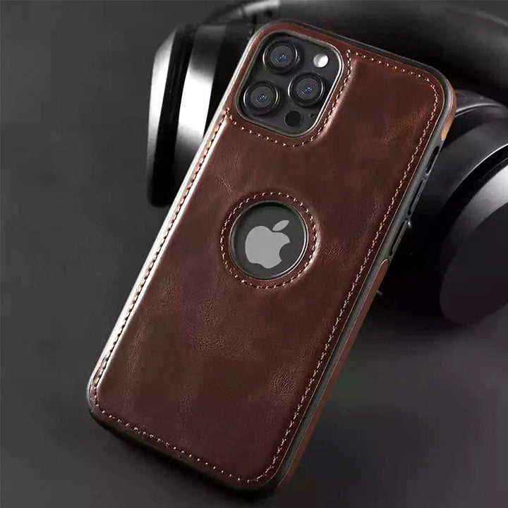 Rusty Brown Logo Cut Back iPhone 13 Pro Max Case-fitoorz