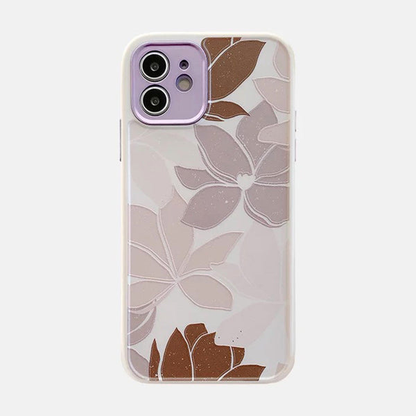 Minimal Floral Design Case for iPhone 11