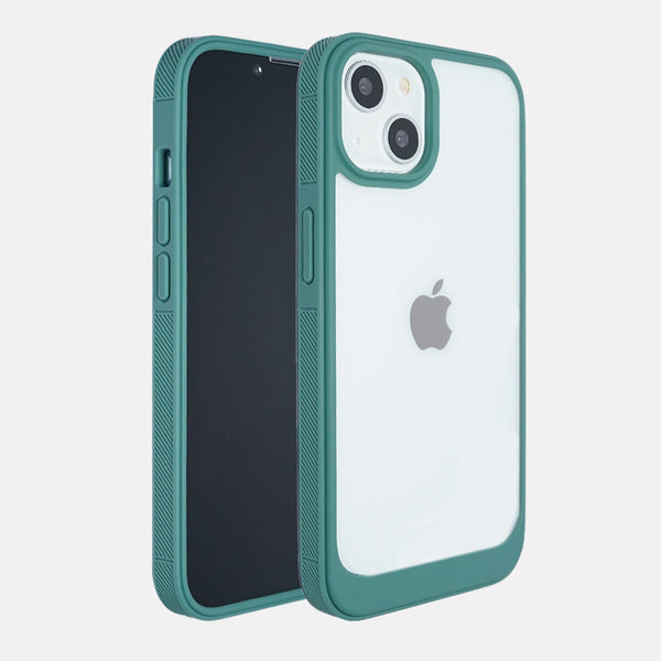 Premium Clear Case with Screen & Lens Protection iPhone 13 Cover-fitoorz