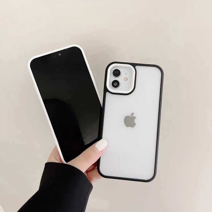 Matte Drop-proof Minimal Sleek iPhone 12 Cover-fitoorz