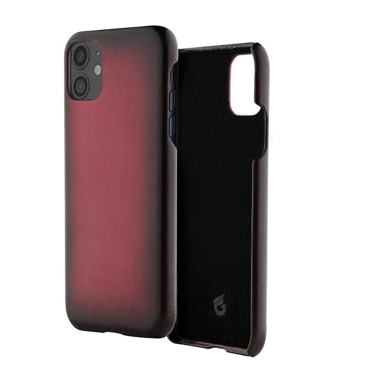 Handcrafted Tanned Leather Case for iPhone 11 - Fitoorz