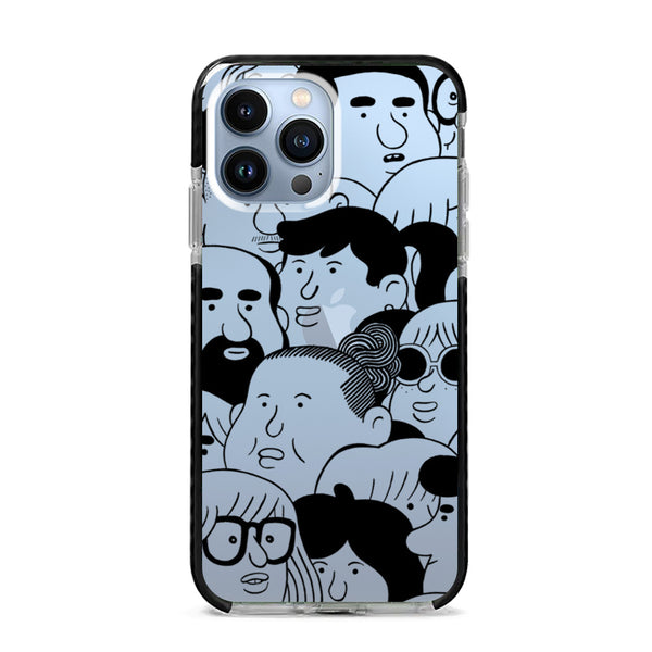 Line Human Aesthetic iPhone Case