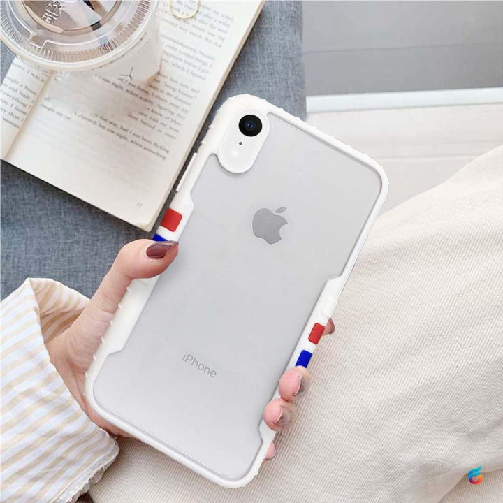 Clear Sports Case With Soft Camera Lip & Screen Protection for iPhone - Fitoorz